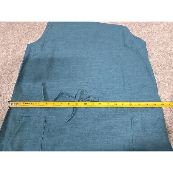 United By Blue Hemp Organic Cotton Sleeveless Cinched Waist Dress Women’s Sz XL - Picture 8 of 9